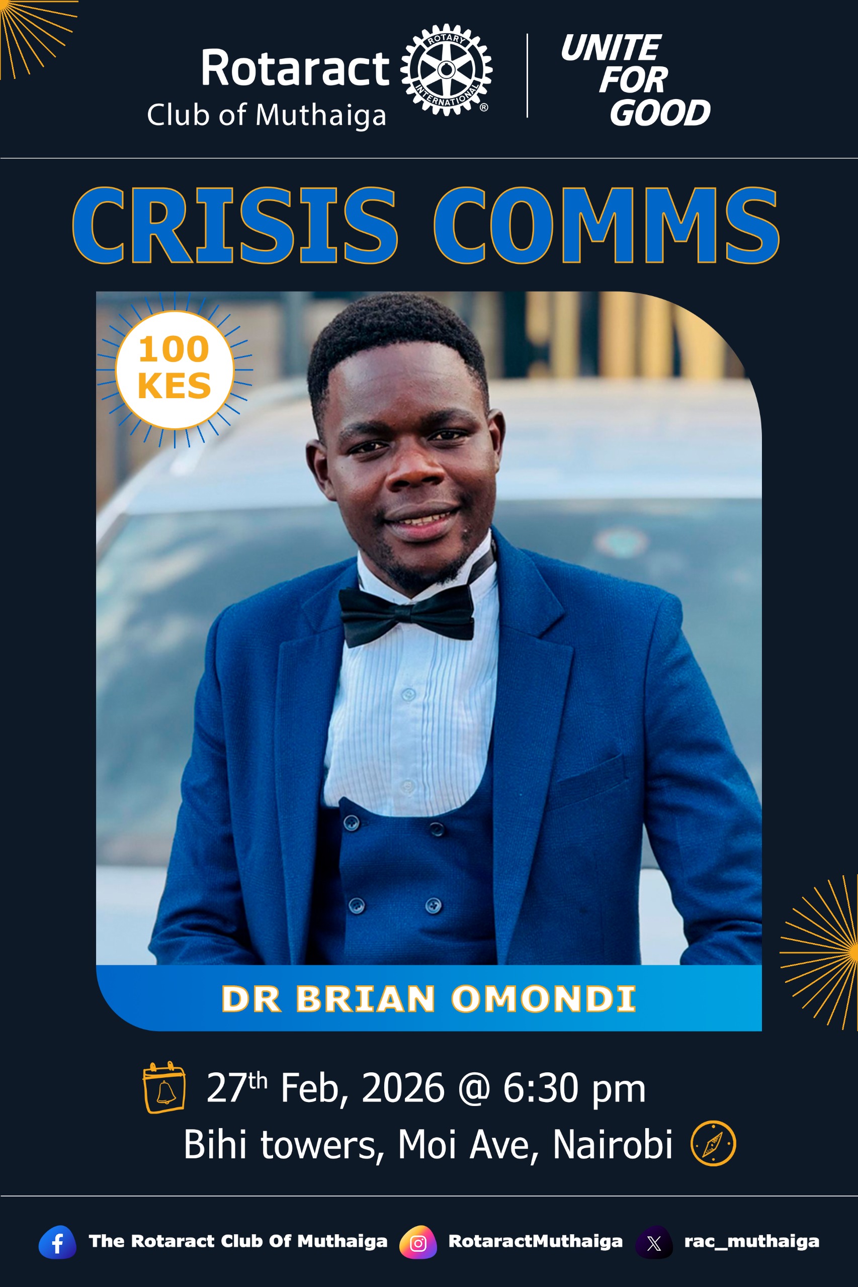 Crisis Comms with Dr. Brian Omondi