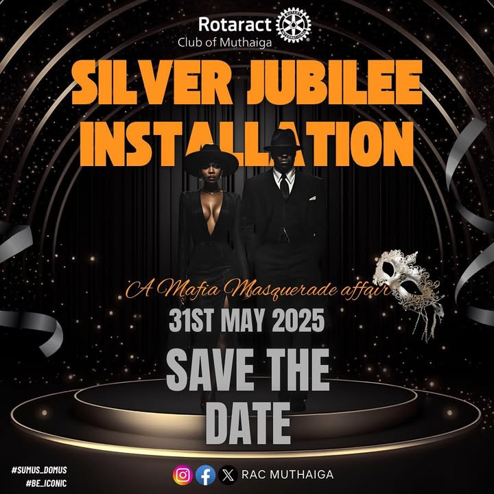 Silver Jubilee Installation – Mafia Masquerade Affair