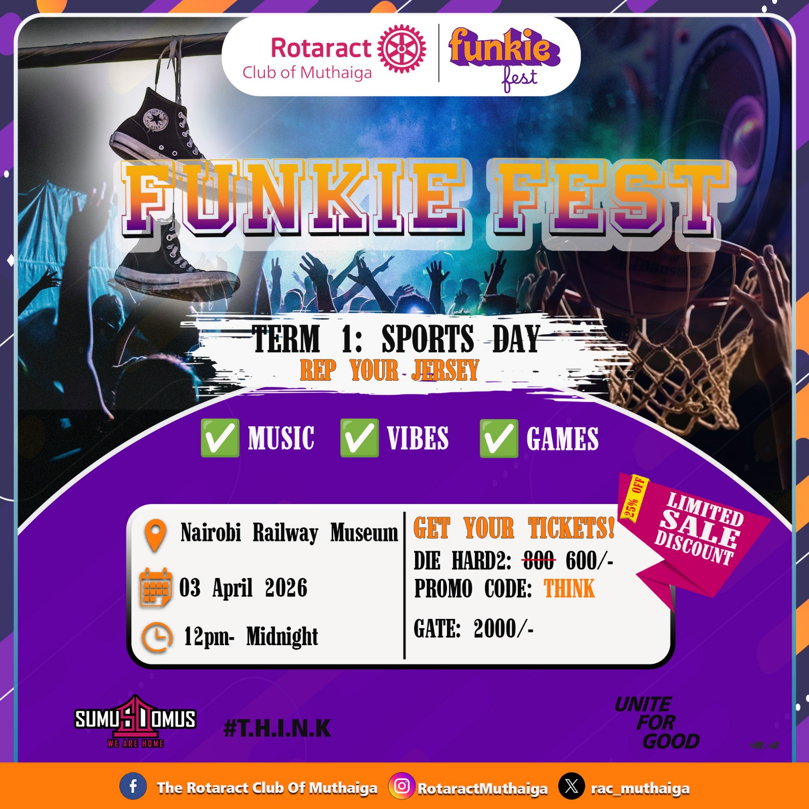 Funkie Fest: Sports Day – Rep Your Jersey