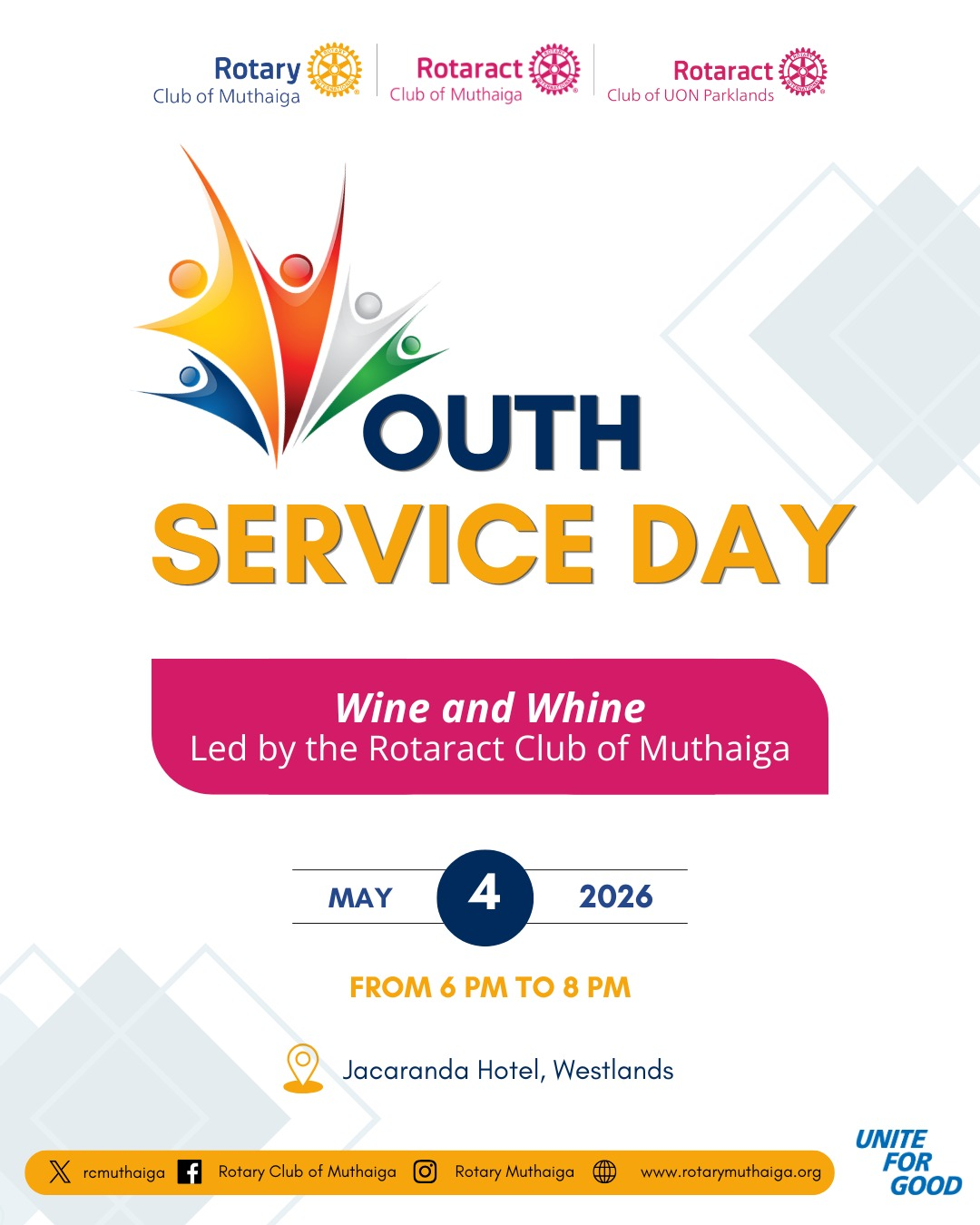 Wine and Whine – Youth Service Day